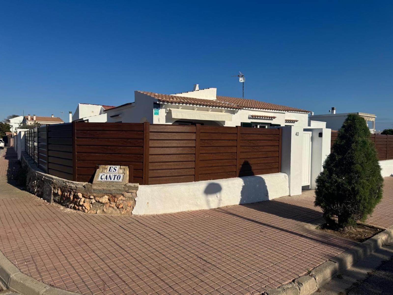 Es Canto Cala Blanca  Buitenkant foto